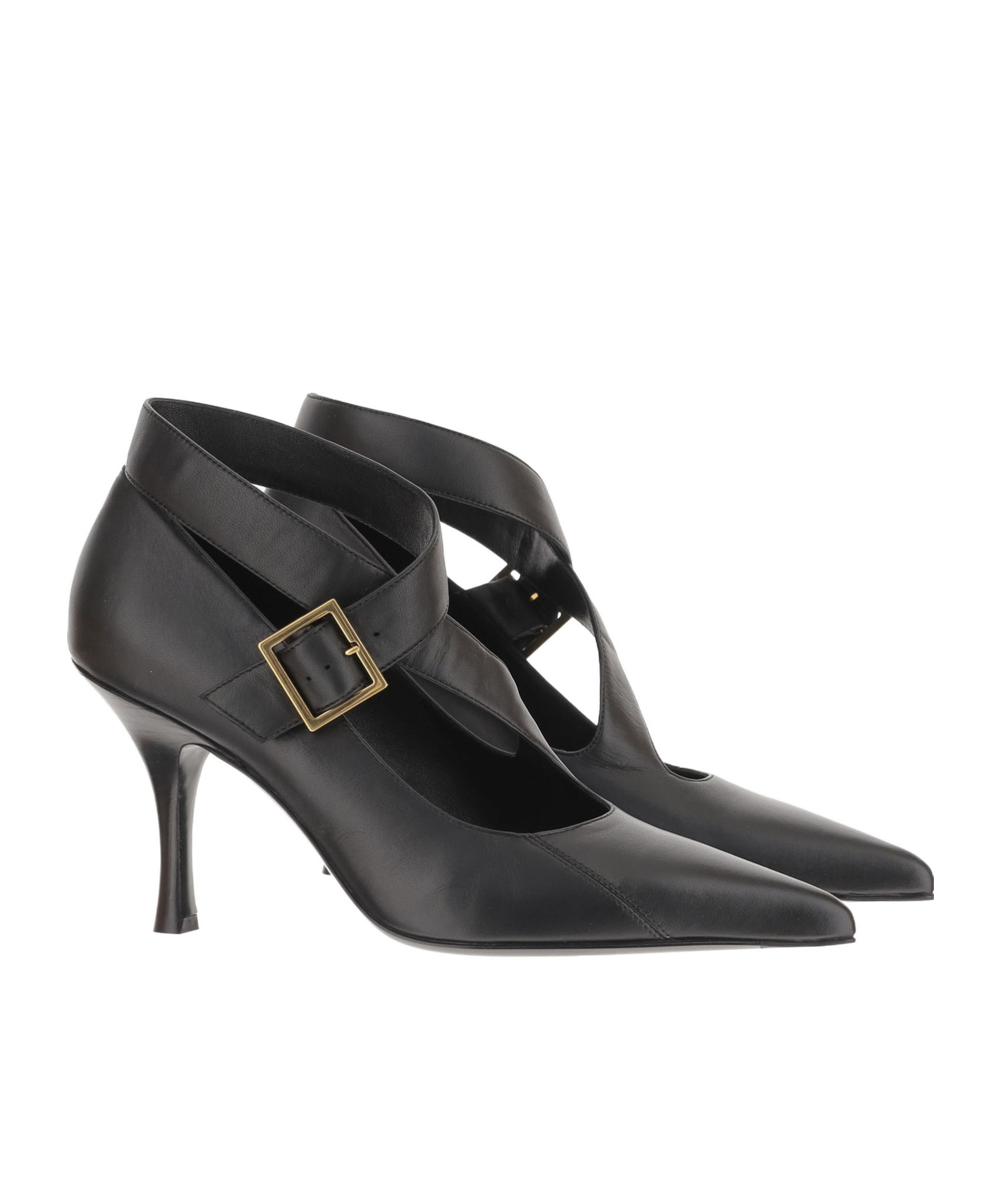 Khaite Pointed High Heels In Black