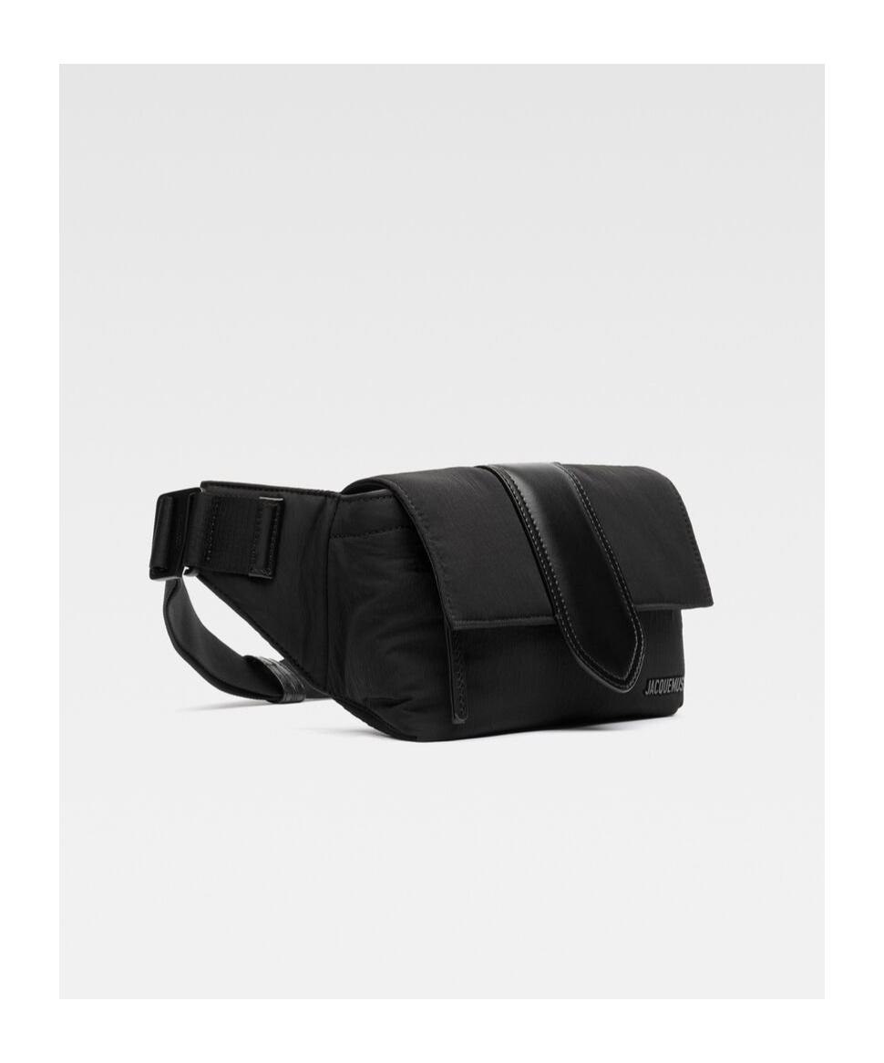 Jacquemus Le Petit Messenger Bambin Bag In Black