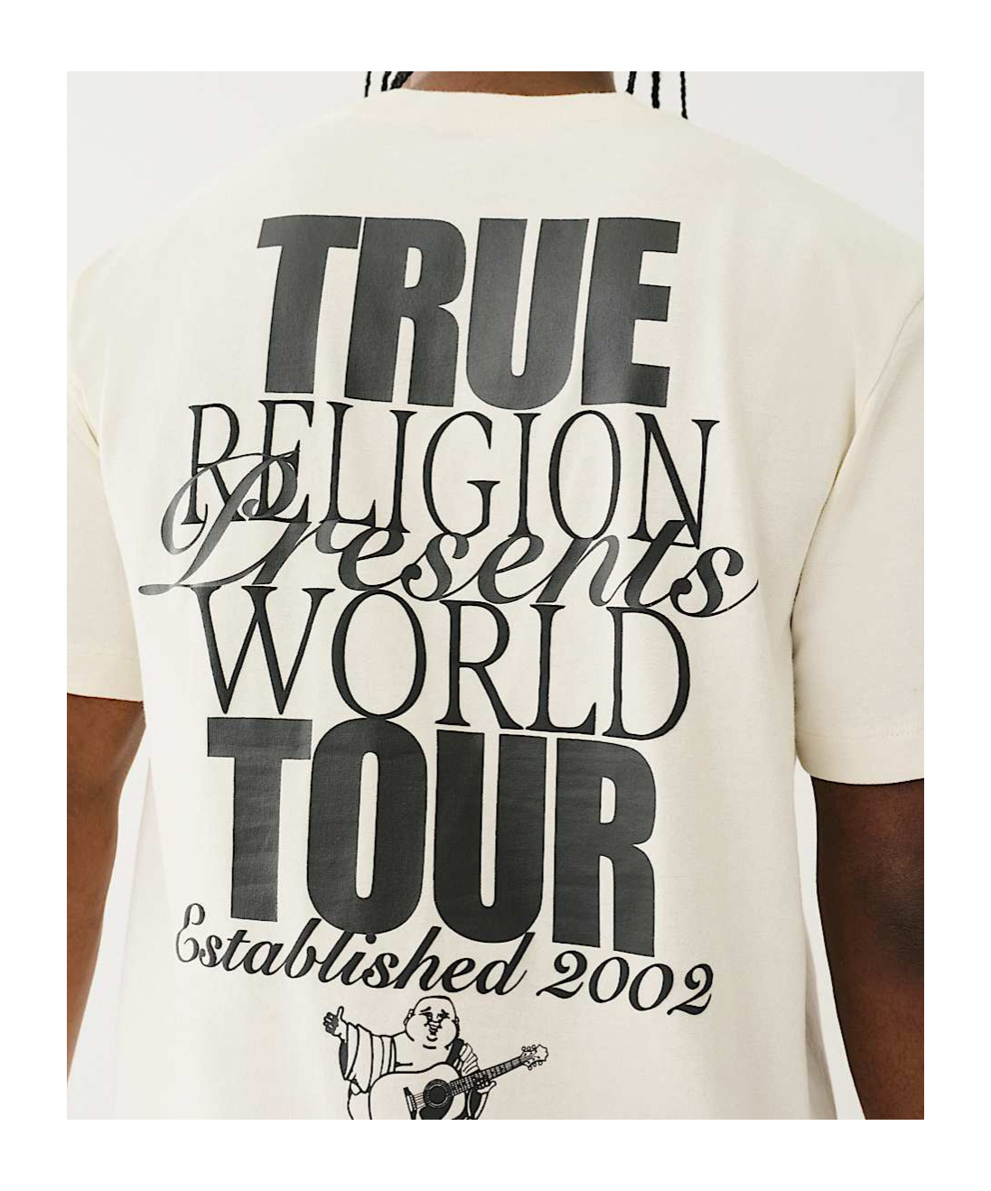True Religion Mixed Font World Tour Tee