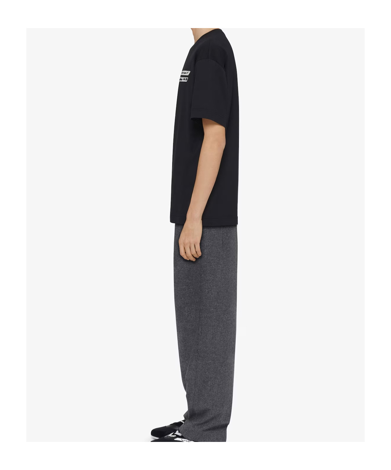 Givenchy Crewneck Short-sleeve T-shirt In Black
