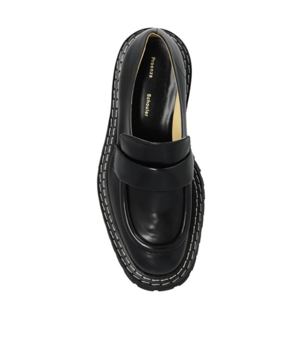 PROENZA SCHOULER LUG-SOLE LEATHER LOAFERS