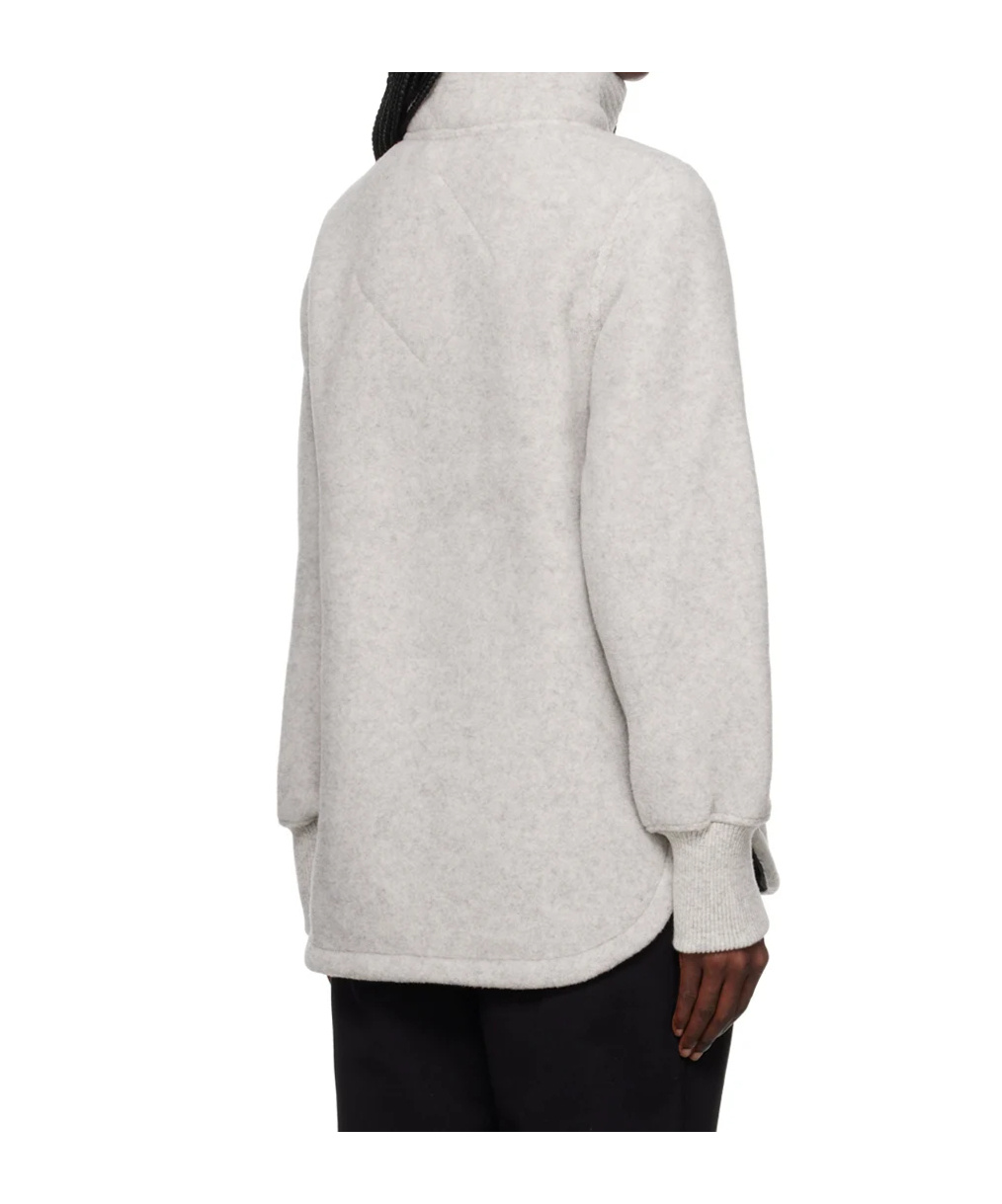 Shop Canada Goose Severn Stand-neck Sweater In White