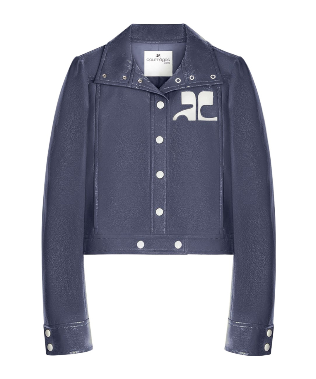 Courrèges Lapel Long Sleeve Casual Jacket