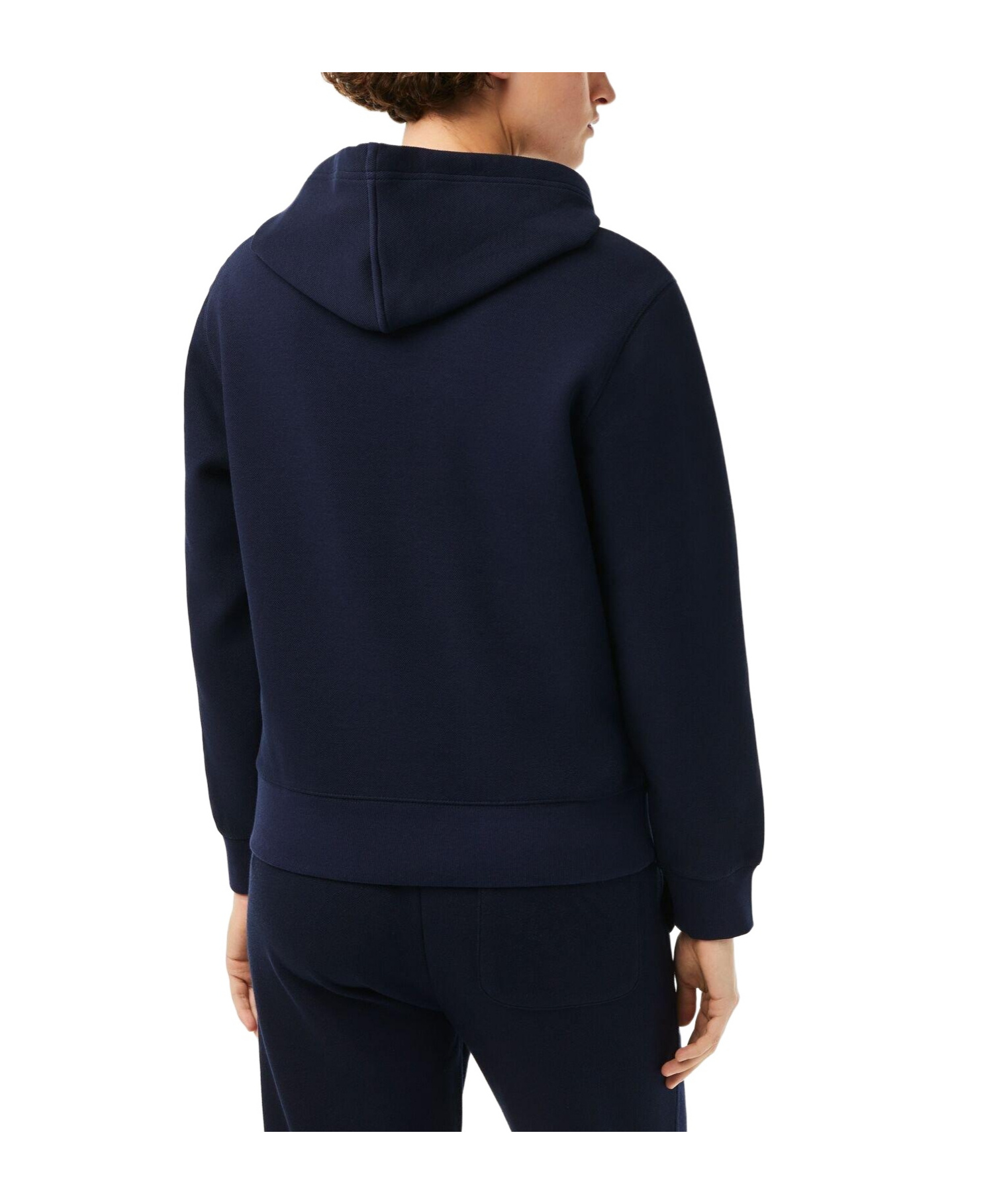 Lacoste Pullover Hoodie In Blue