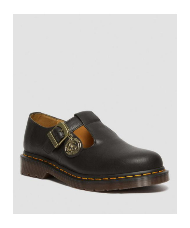 DR. MARTENS' T-BAR REGENCY LEATHER MARY JANE SHOES