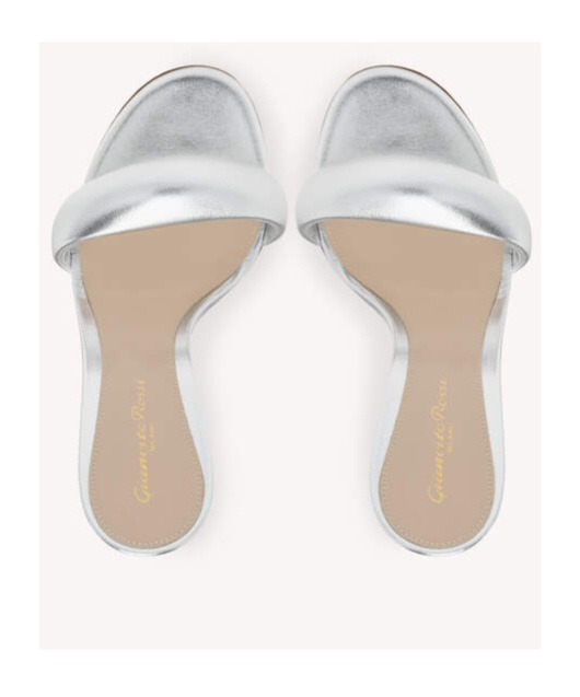 Gianvito Rossi Bijoux 90mm Crystal-embellished Mules In White