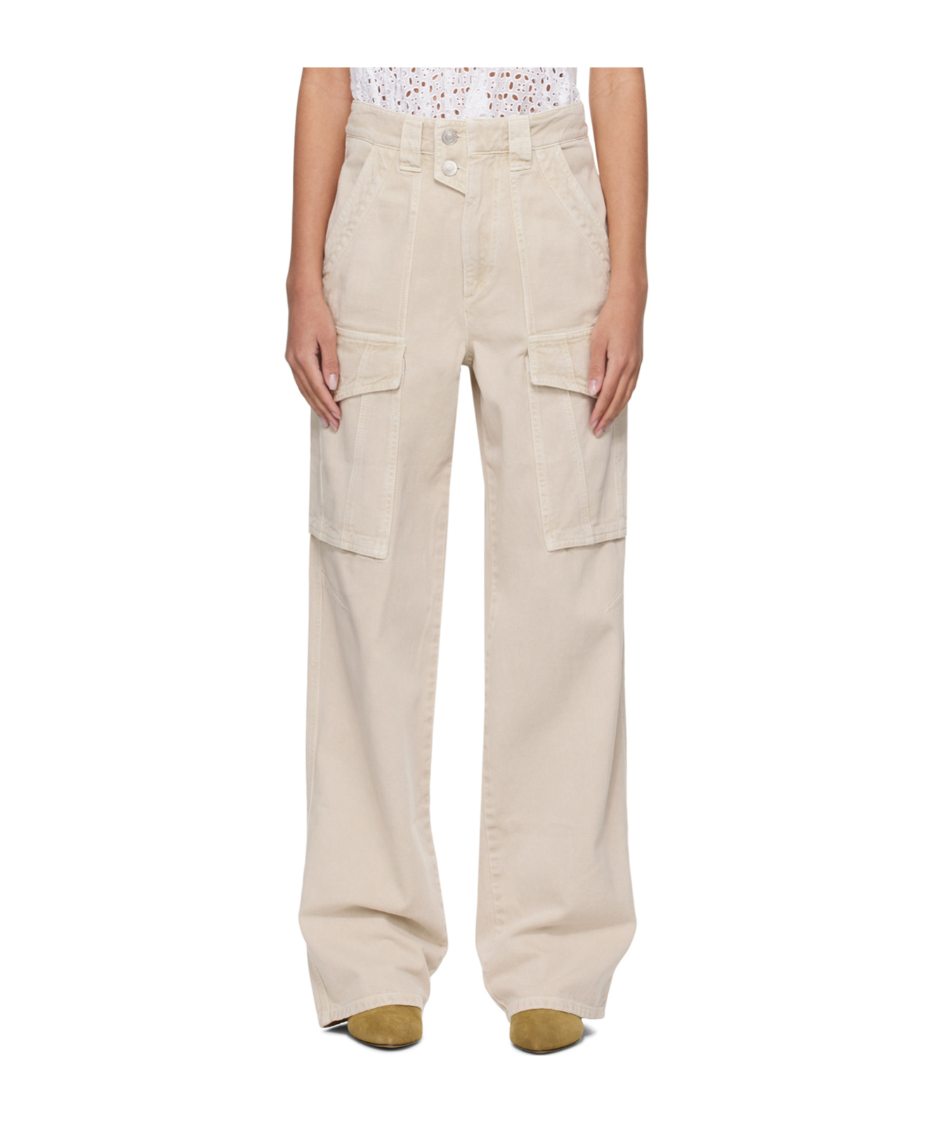 ISABEL MARANT ÉTOILE BELT-LOOP JEANS