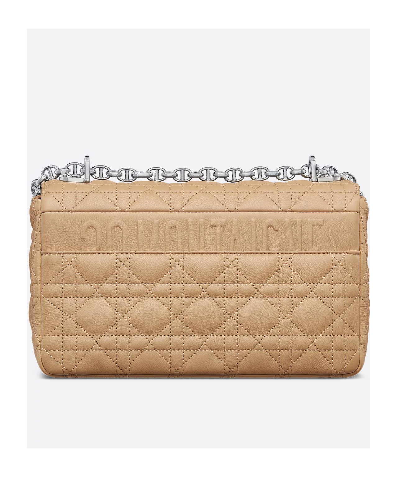Shop Dior Mid-size Caro Shoulder Bag In Brown