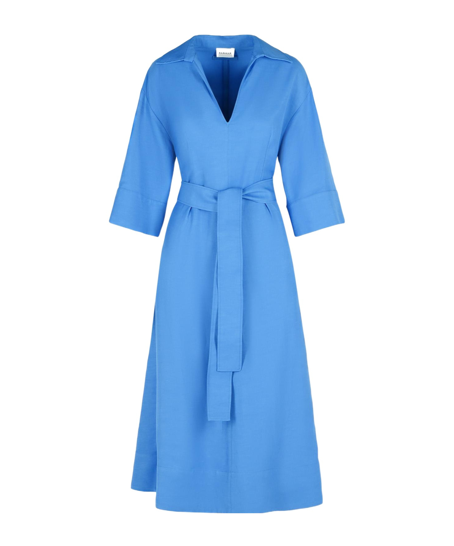P.a.r.o.s.h Pleat-detail Midi Dress