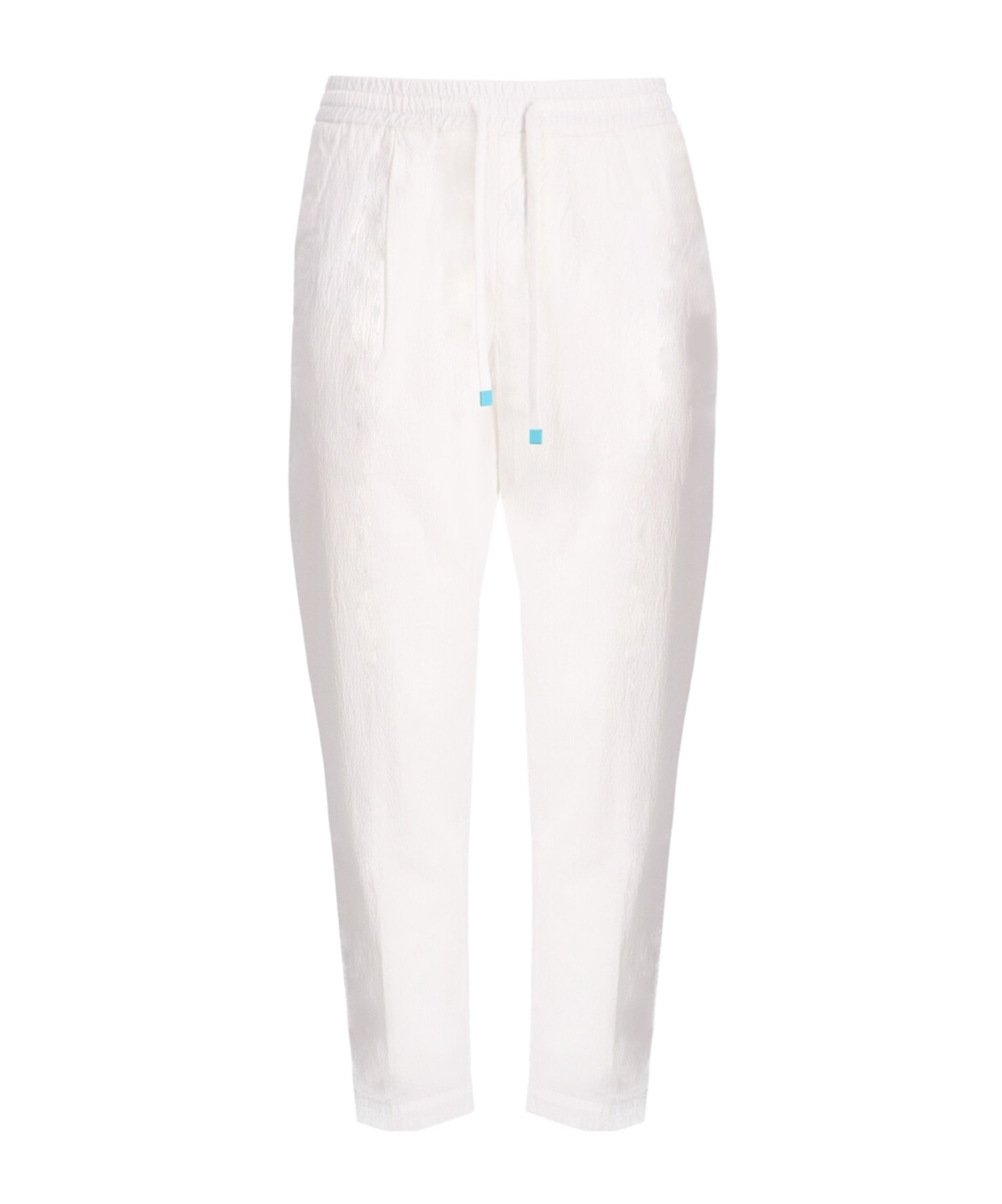 Jacob Cohen Drawstring Casual Pants In White