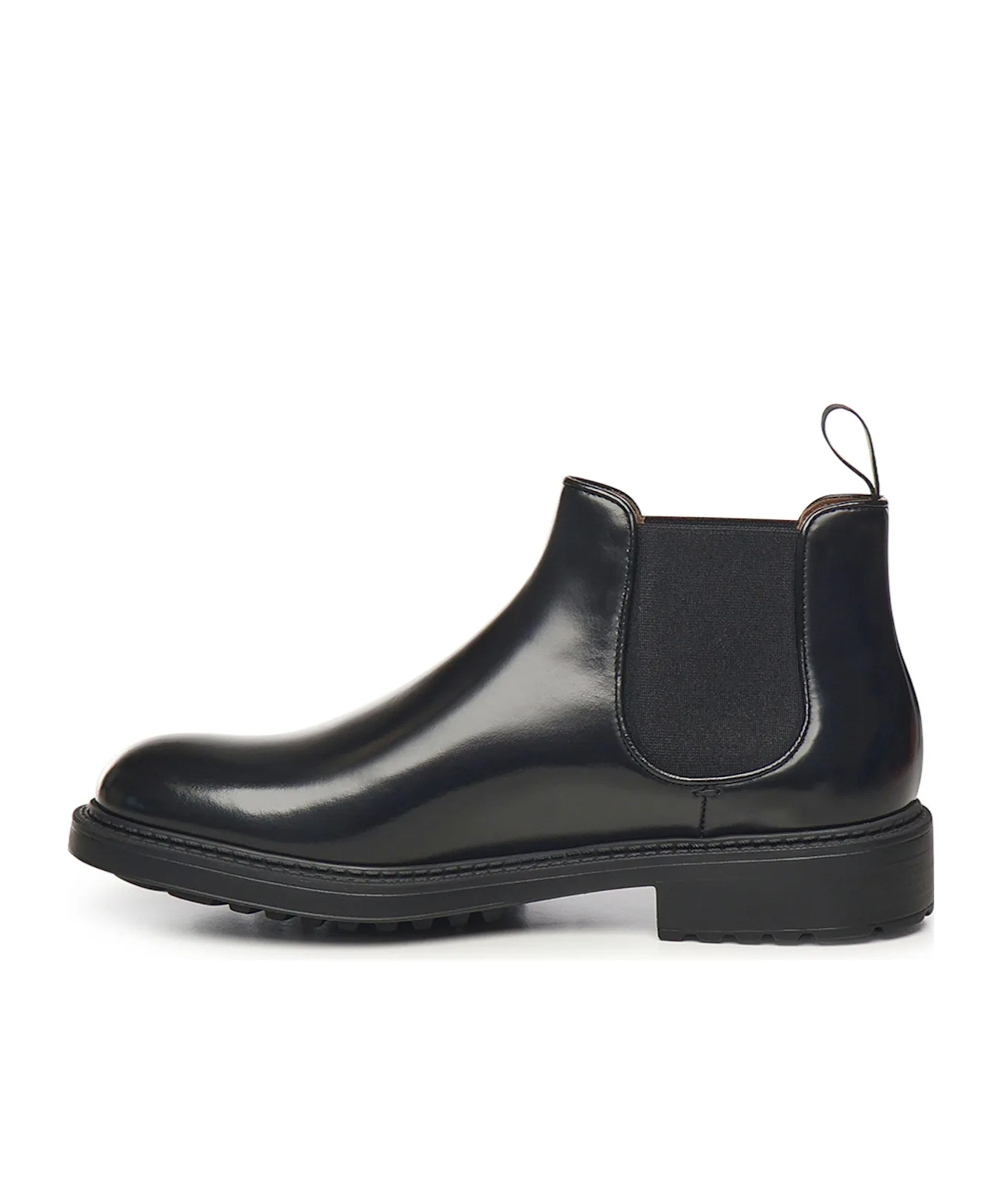 Doucal's Elastic-band Leather Boots In Multi
