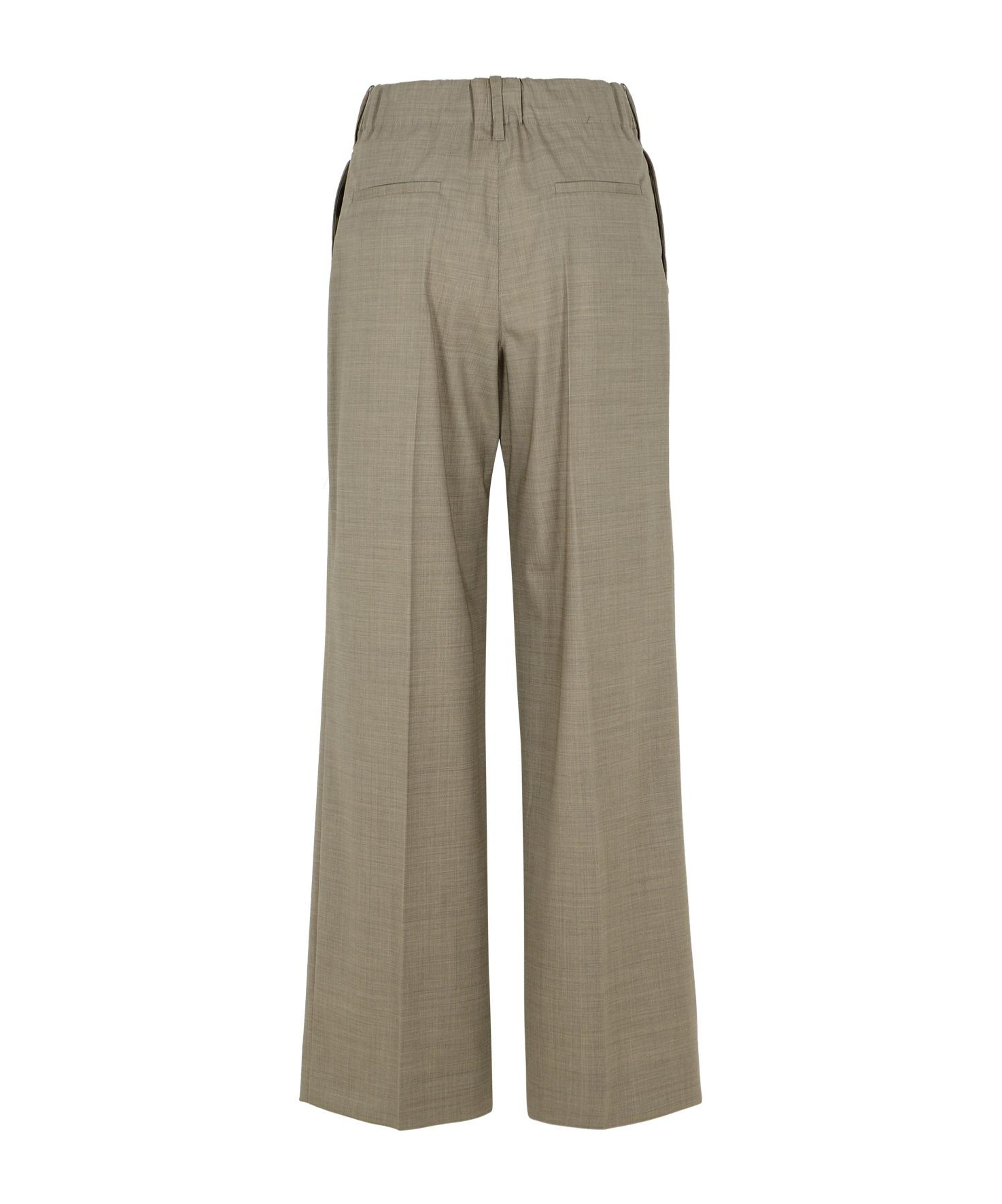 P.a.r.o.s.h Belt-loop Casual Pants In Gray