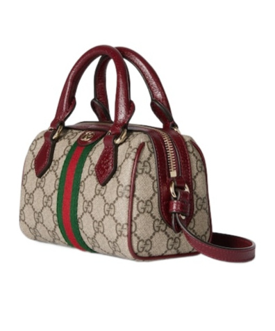 Gucci Ophidia Mini Boston Bag In Multi