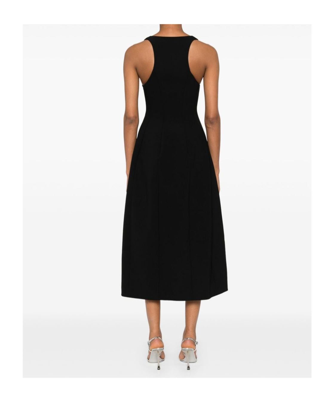 Philosophy Di Lorenzo Serafini Pleated Maxi Dress In Black