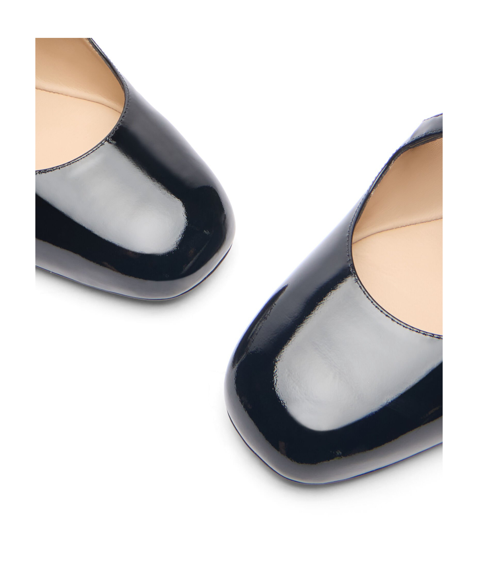 Shop Stuart Weitzman Round Head Mary Jane Shoes In Black