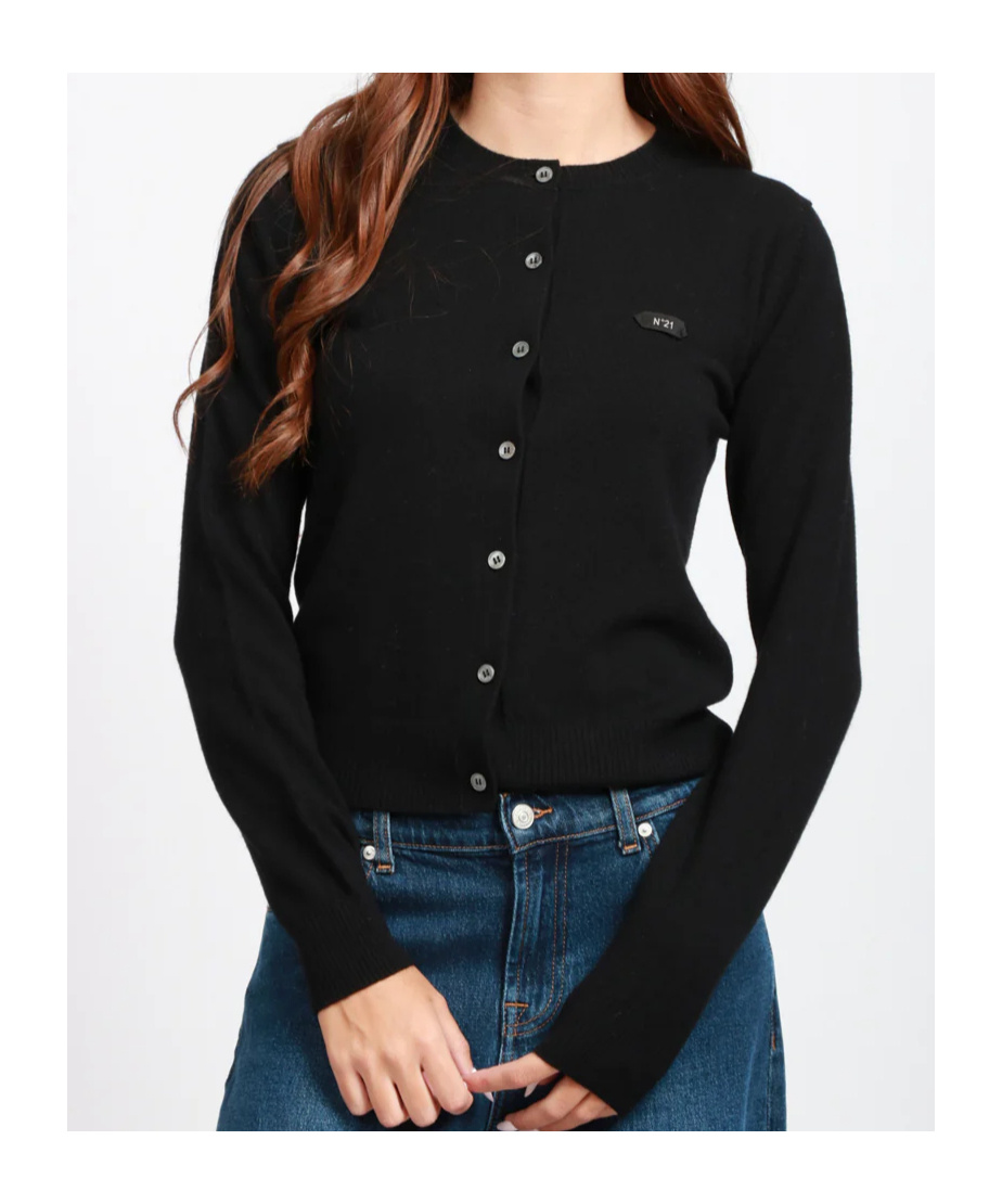 N°21 N21 Sweater In Black