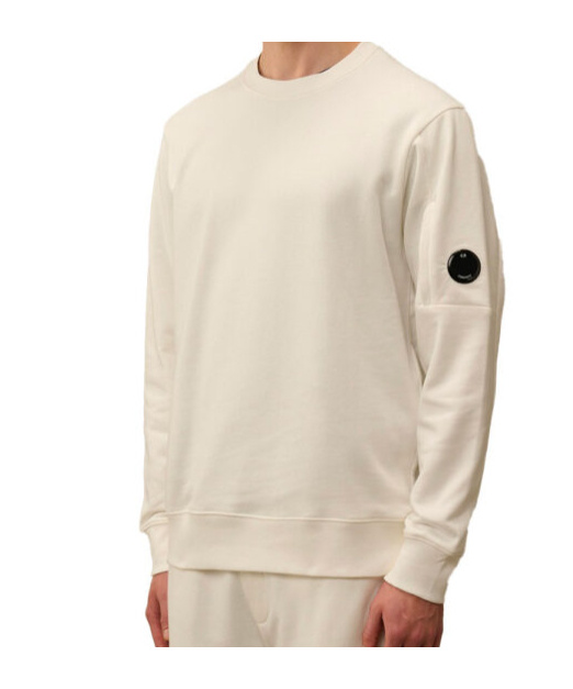 C.p. Company Long-sleeved Sweater In Nude