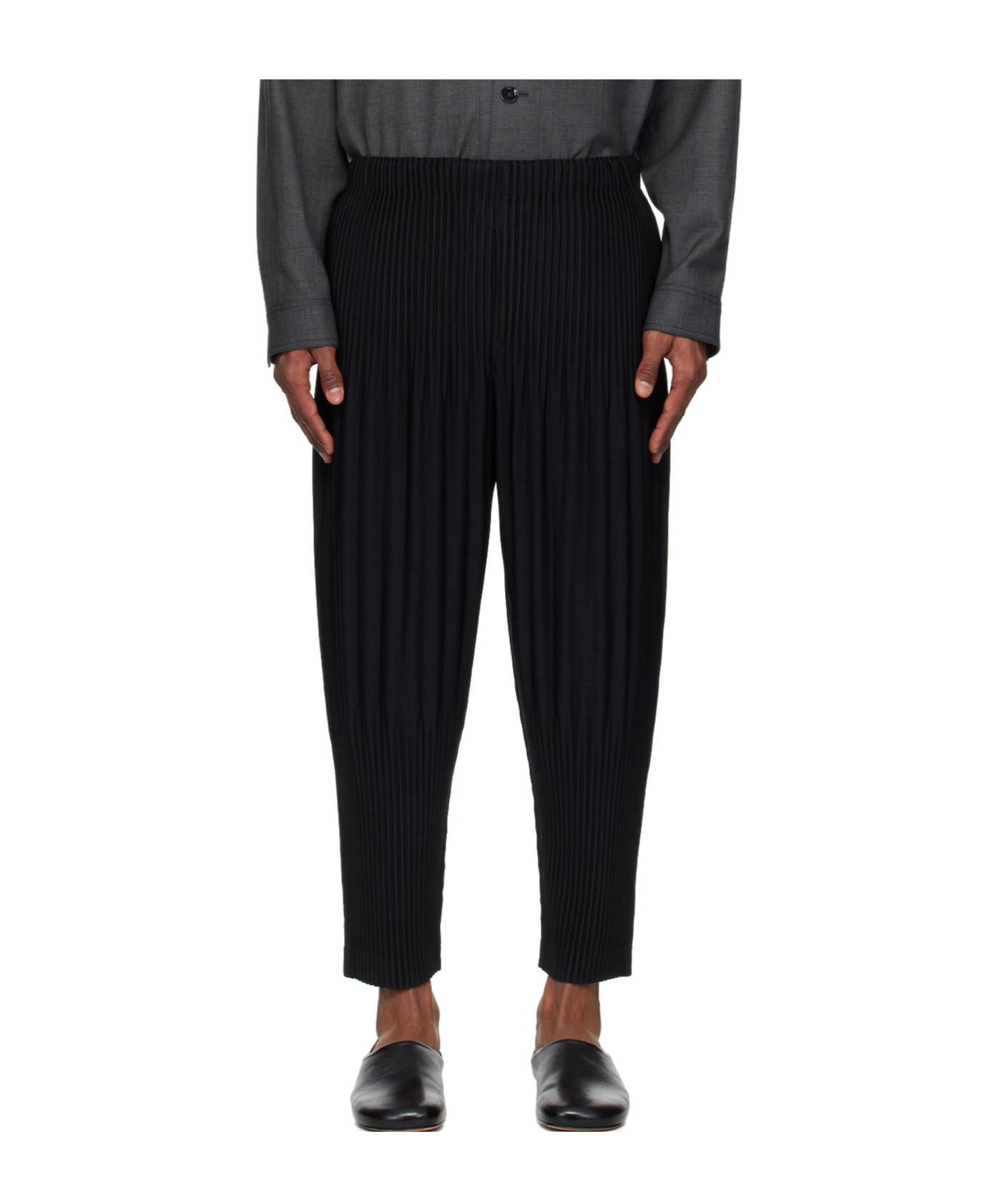 Issey Miyake Plissé Trousers