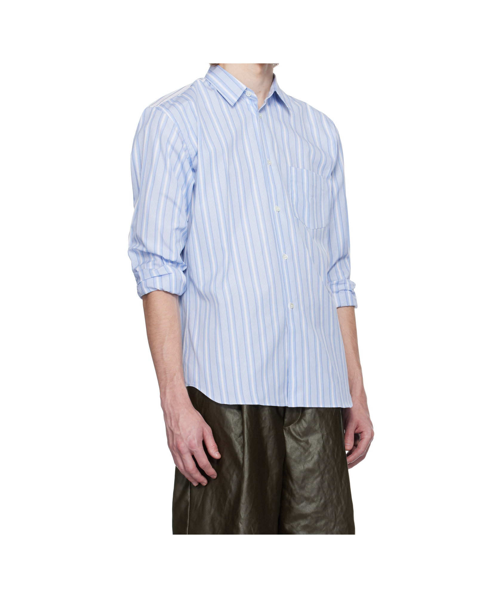 Comme Des Garçons Striped Shirt