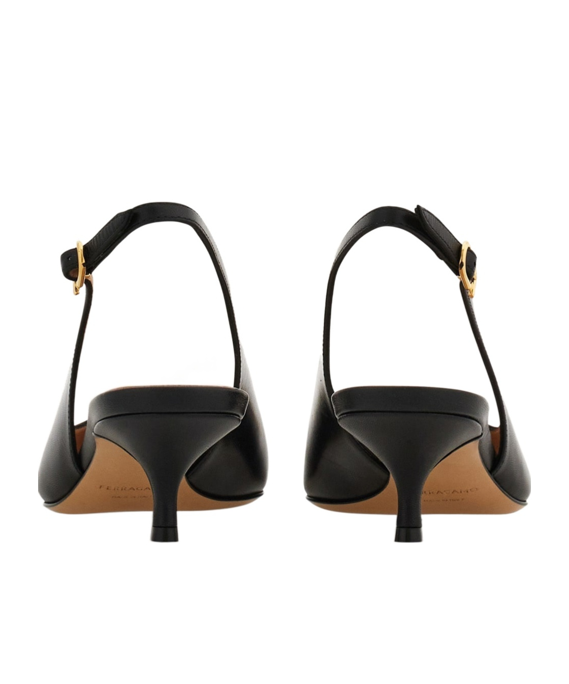 Ferragamo Maxi Gancini Slingback Pump