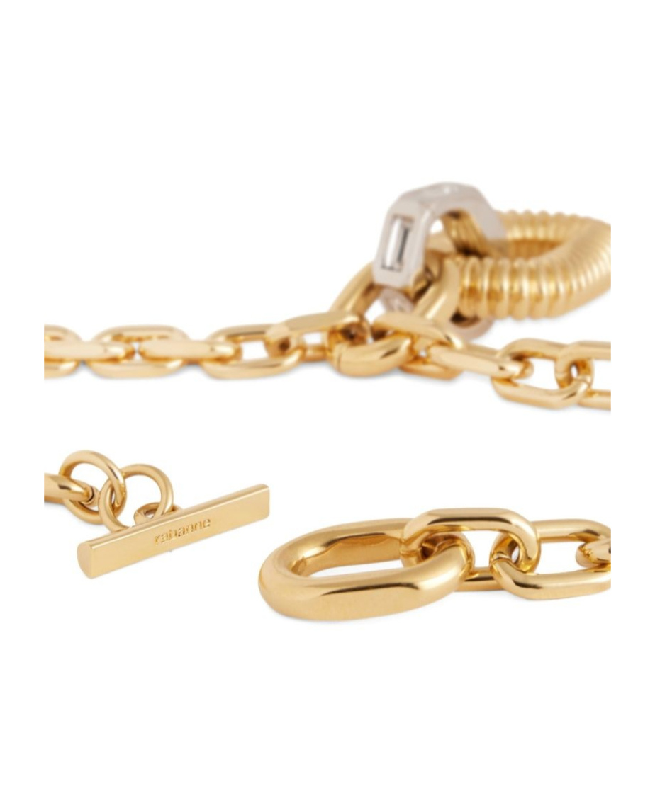 Rabanne Xl Link Necklace In Gold