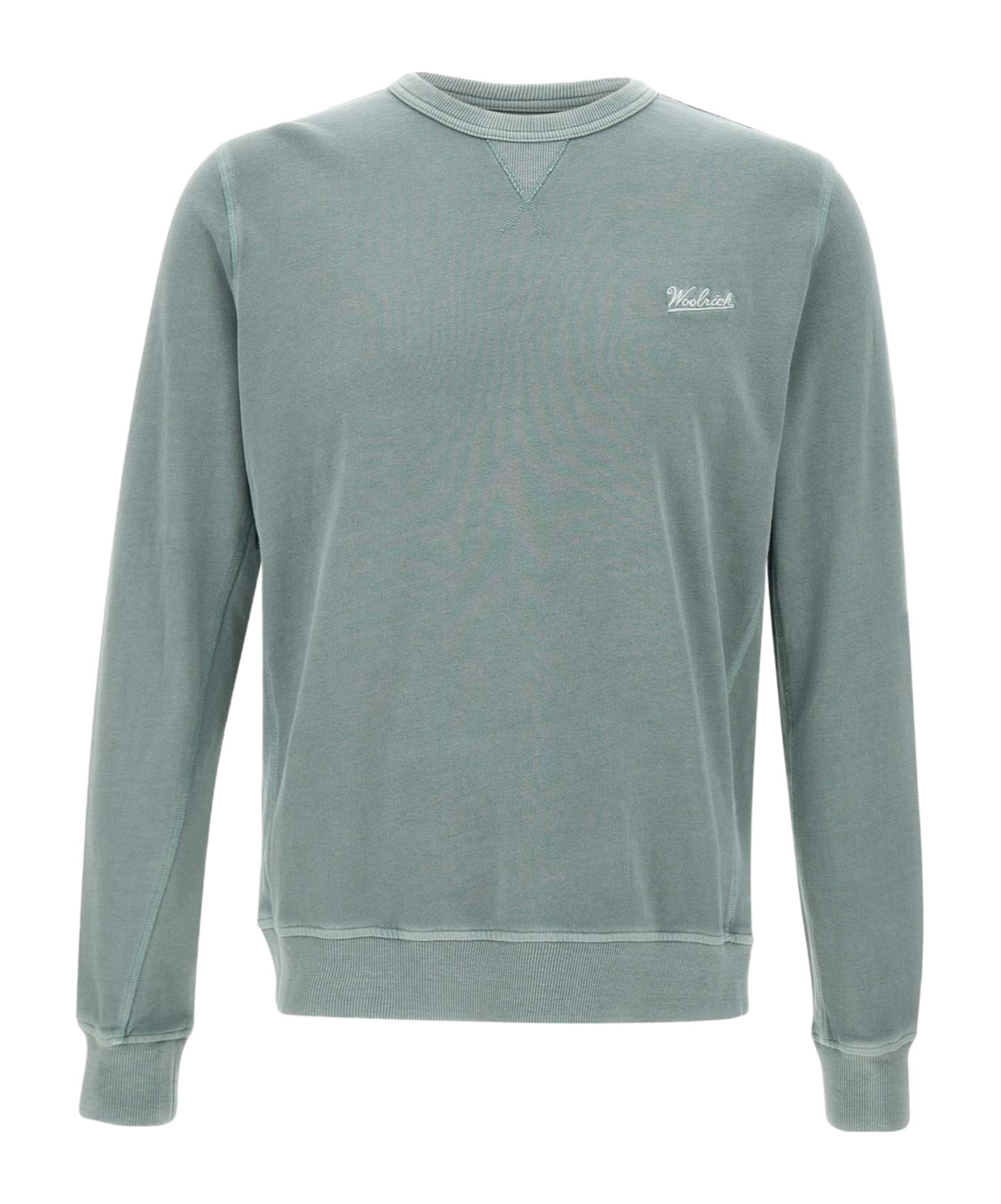 Woolrich Logo-embroidered Sweatshirt In Gray