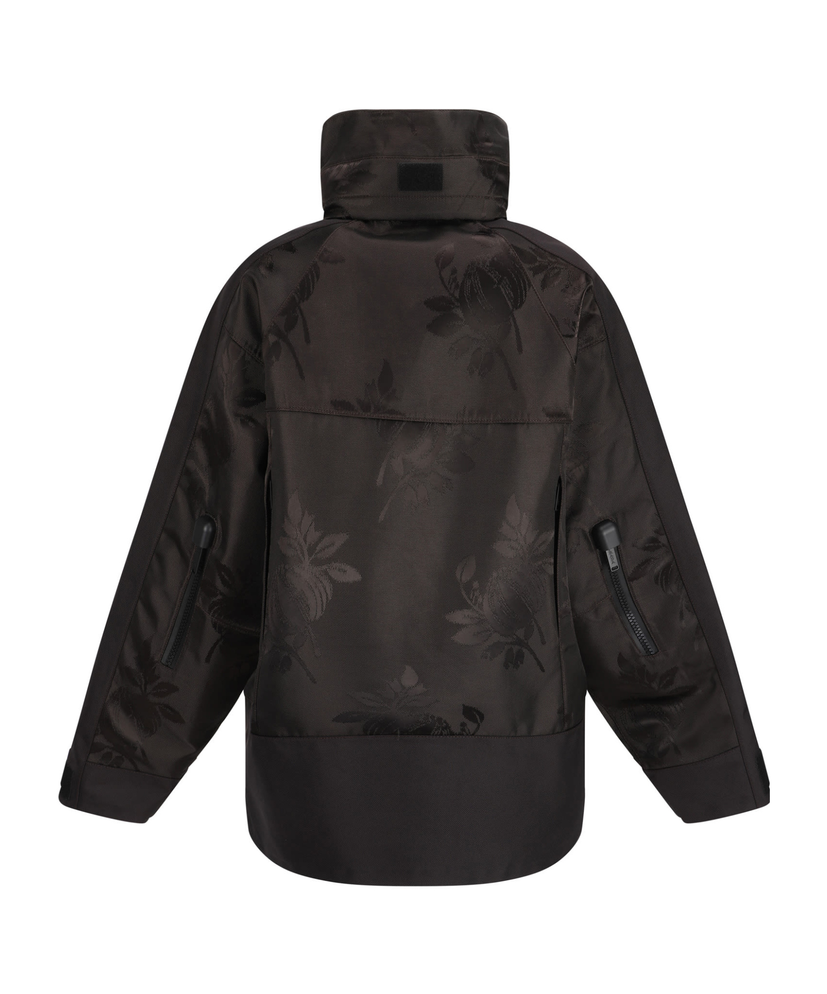 Prada Long-sleeved Casual Jacket In Black