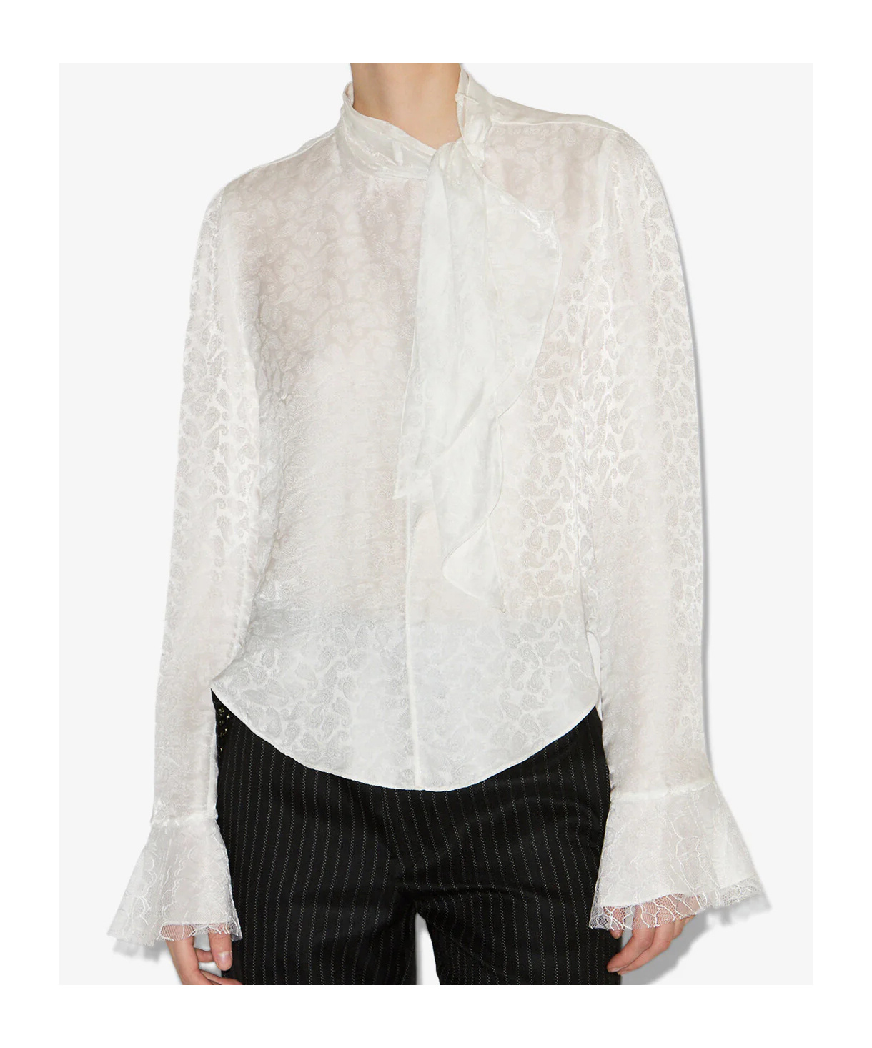 Isabel Marant Raphaella Blouse In White