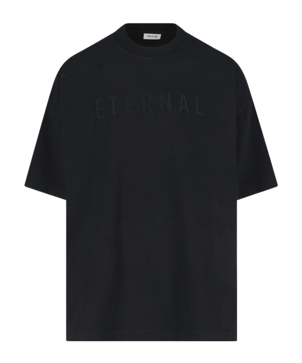 Fear Of God Relaxed Fit Crew Neck T-shirt In Black