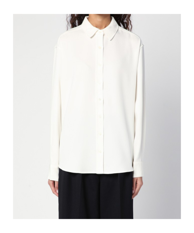 Shop Anine Bing Braxton Shirt In White
