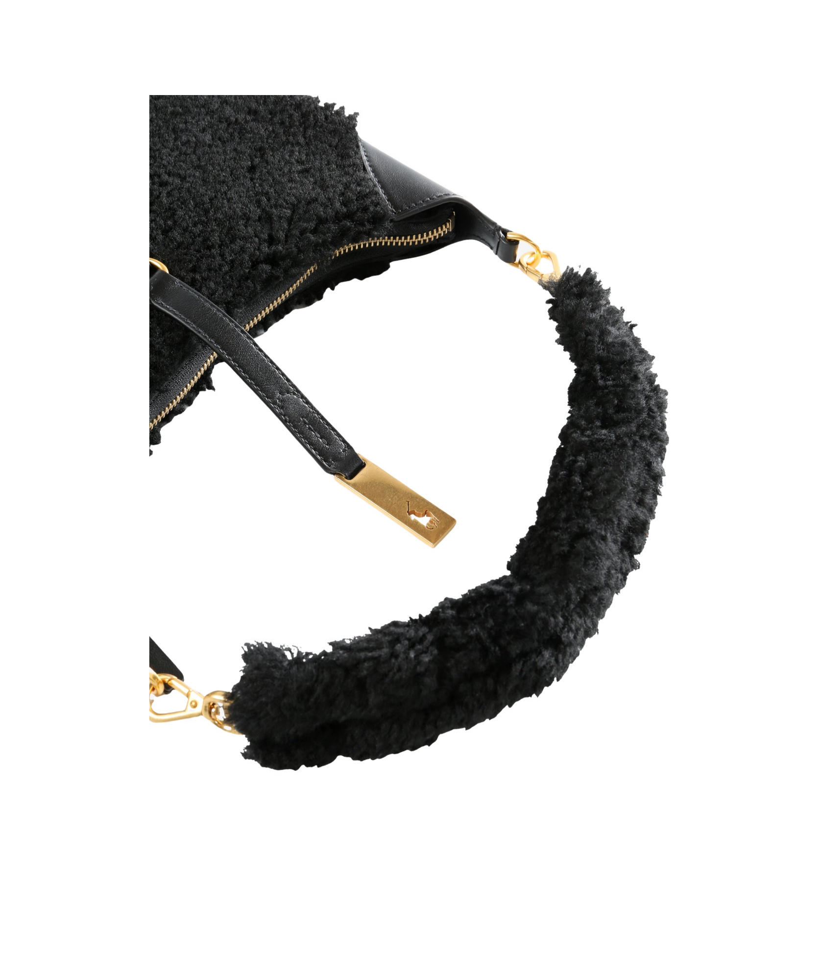 Polo Ralph Lauren Vachetta Ld Small Top Handle Bag In Black