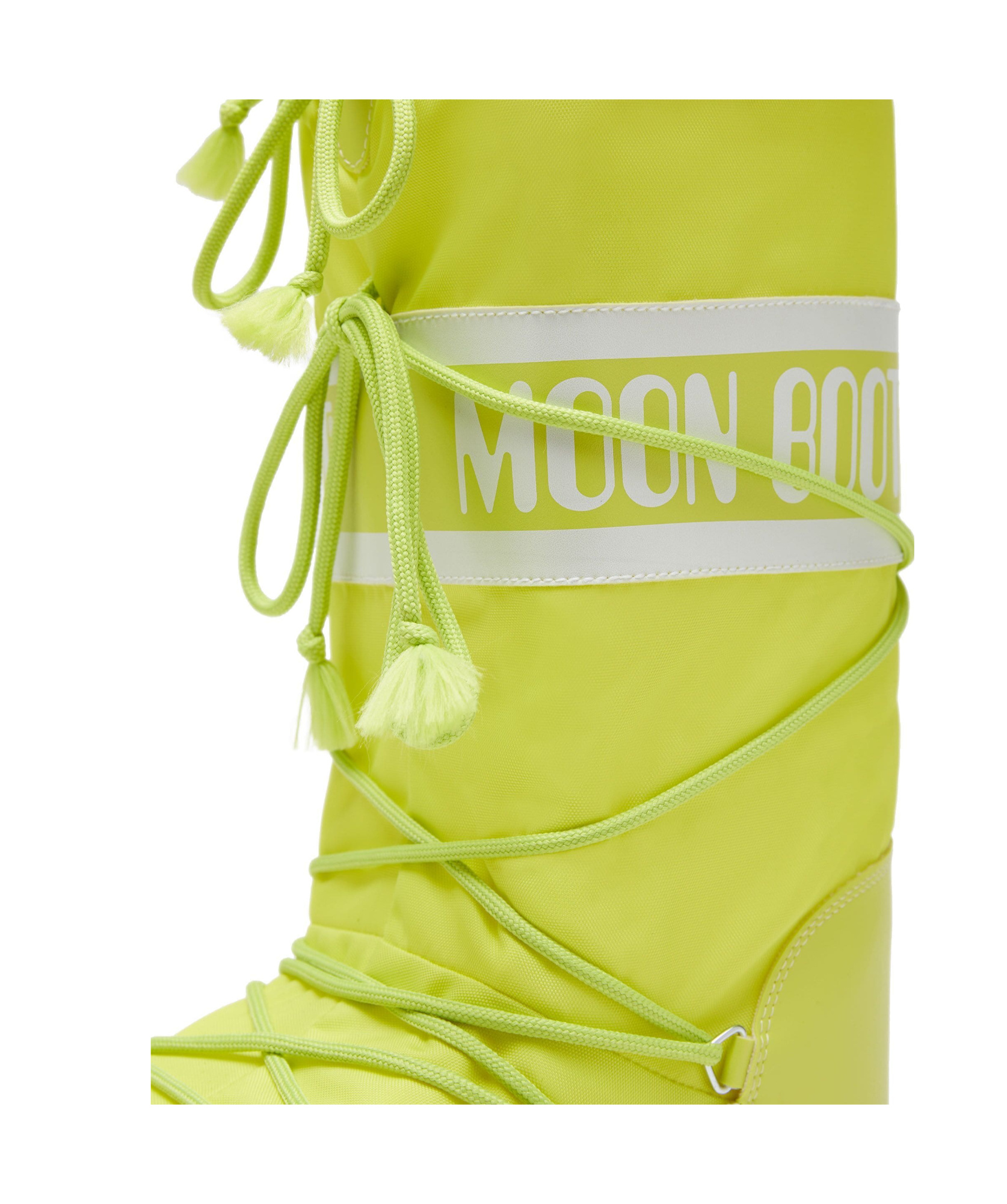 Moon Boot Icon Logo-print Boots In Green