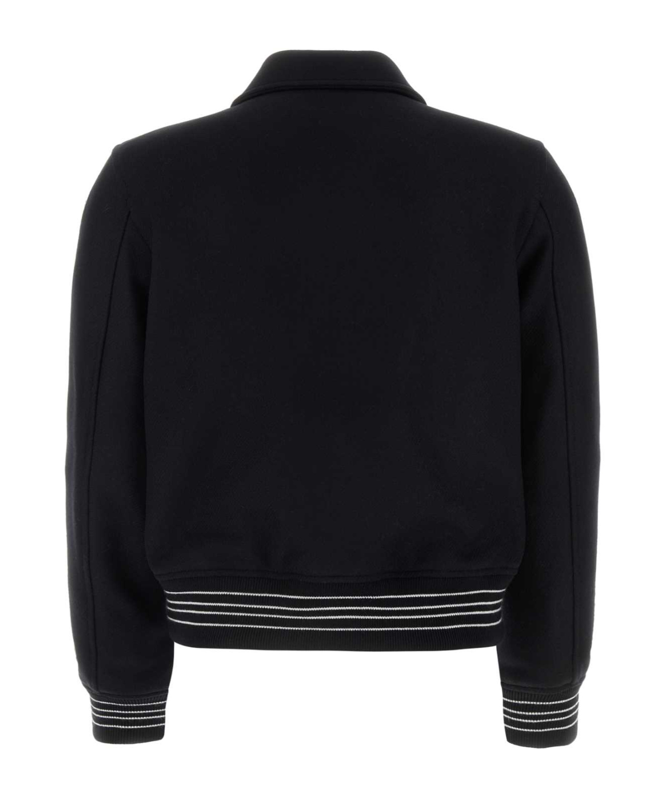 Amiri Lapel Casual Jacket In Black