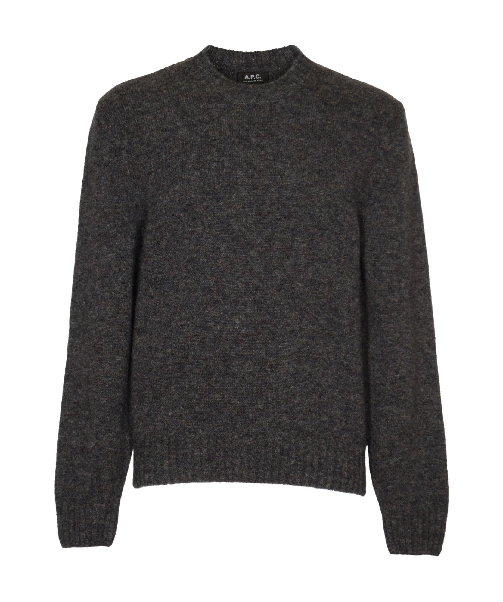 Apc Round Neck Sweater In Black
