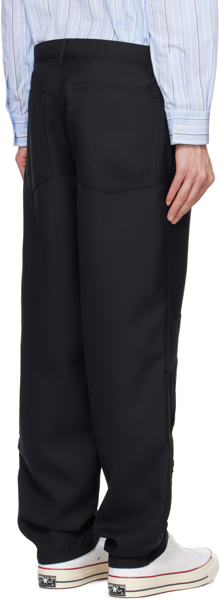 Comme Des Garçons Casual Pants With Belt Loops