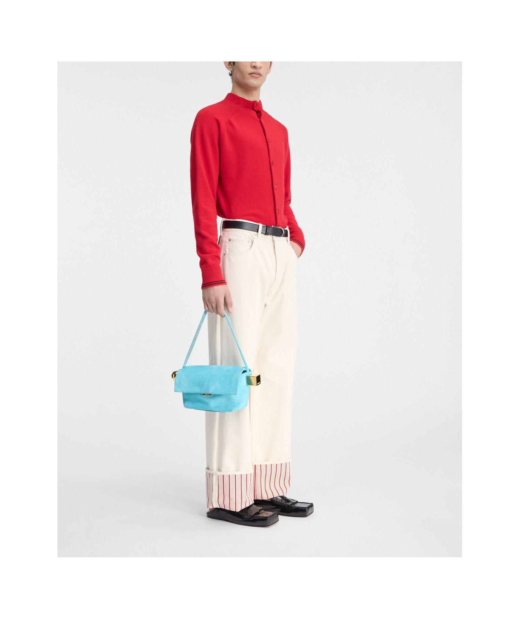 Shop Jacquemus Pitatto Cardigan In Red