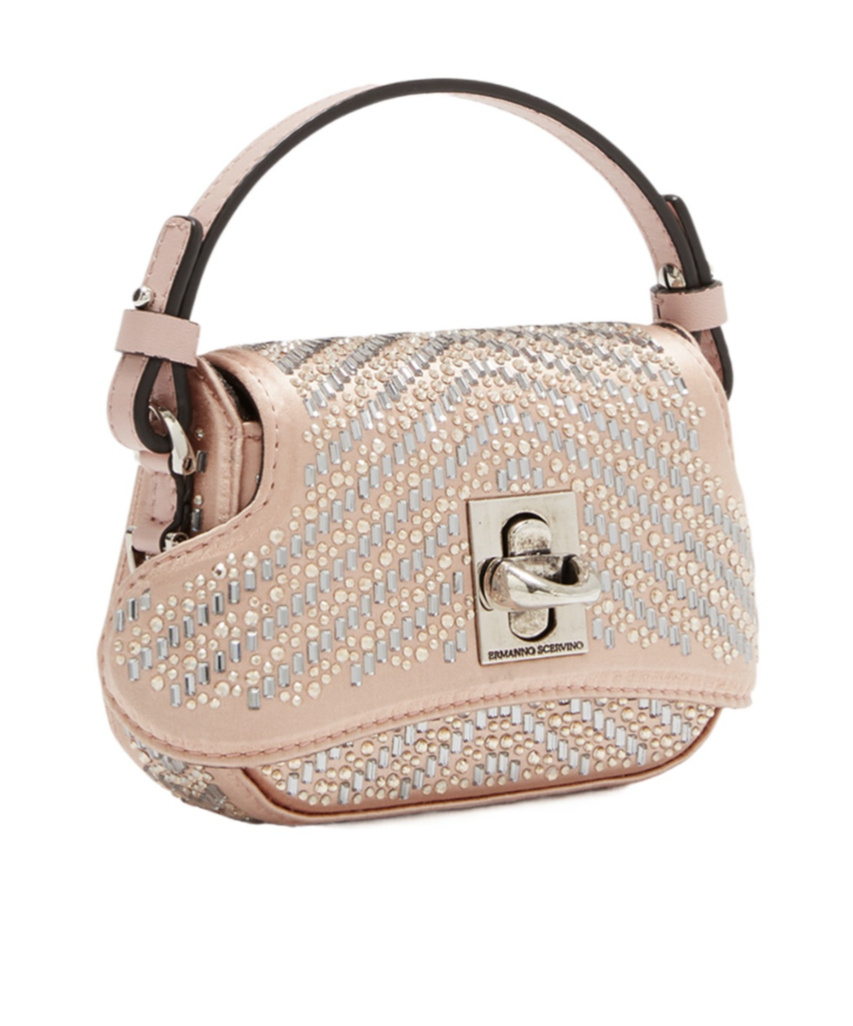 Ermanno Scervino Flip Shoulder Bag In Nude
