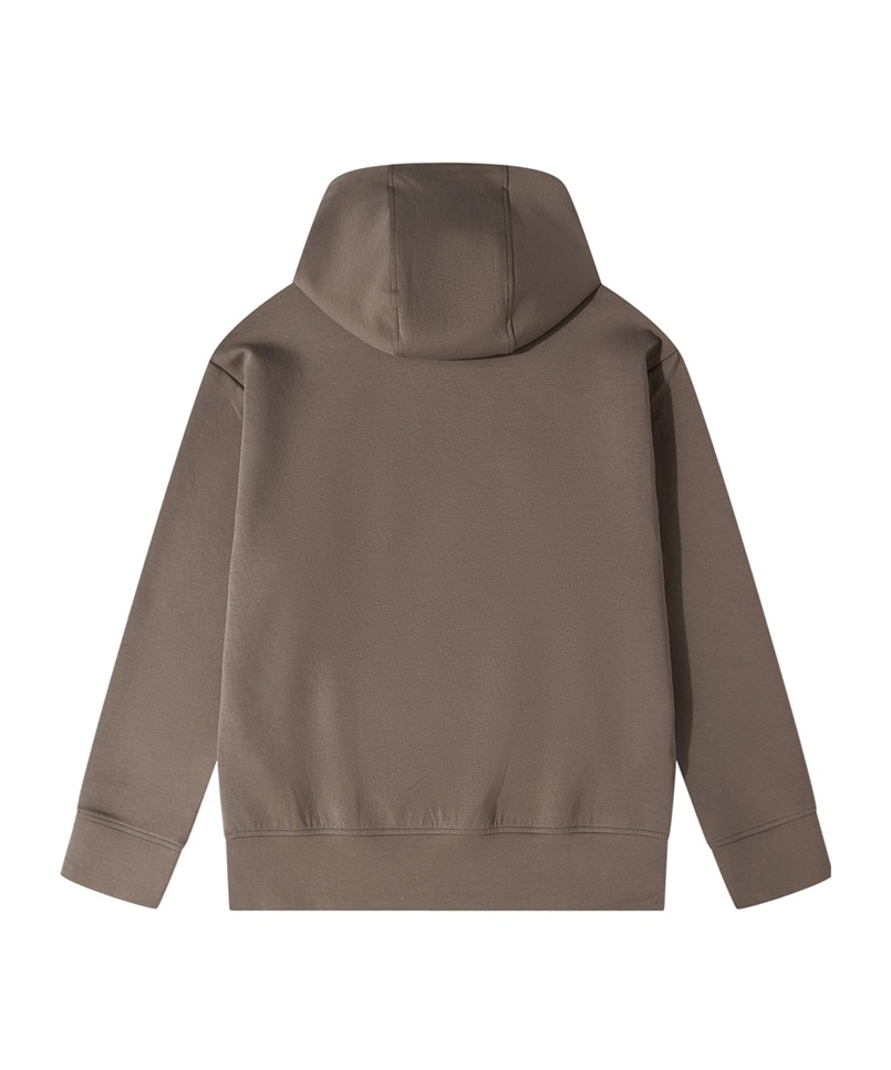 Emporio Armani Patch-detail Drawstring Hoodie In Green