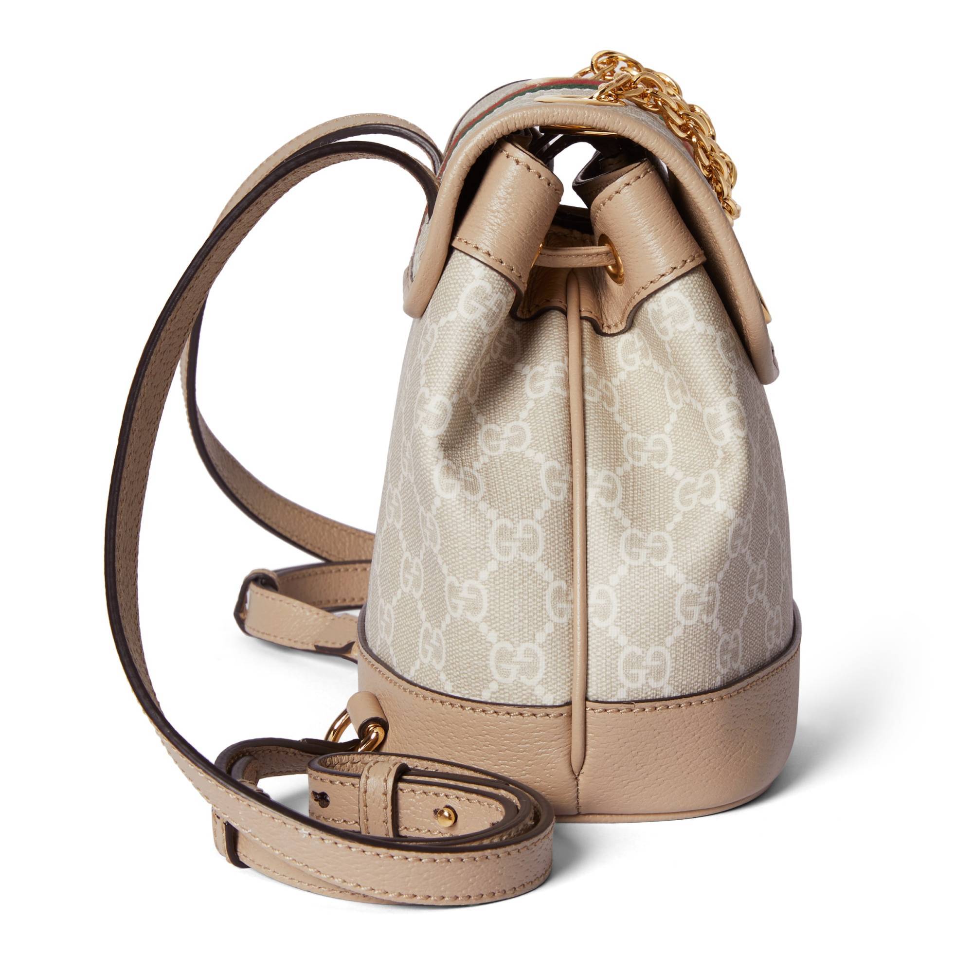 Gucci Mini Ophidia Backpack In Nude