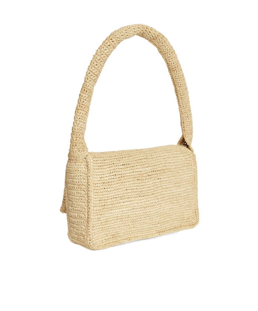 By Malene Birger Miro Woven Tote Bag In Brown