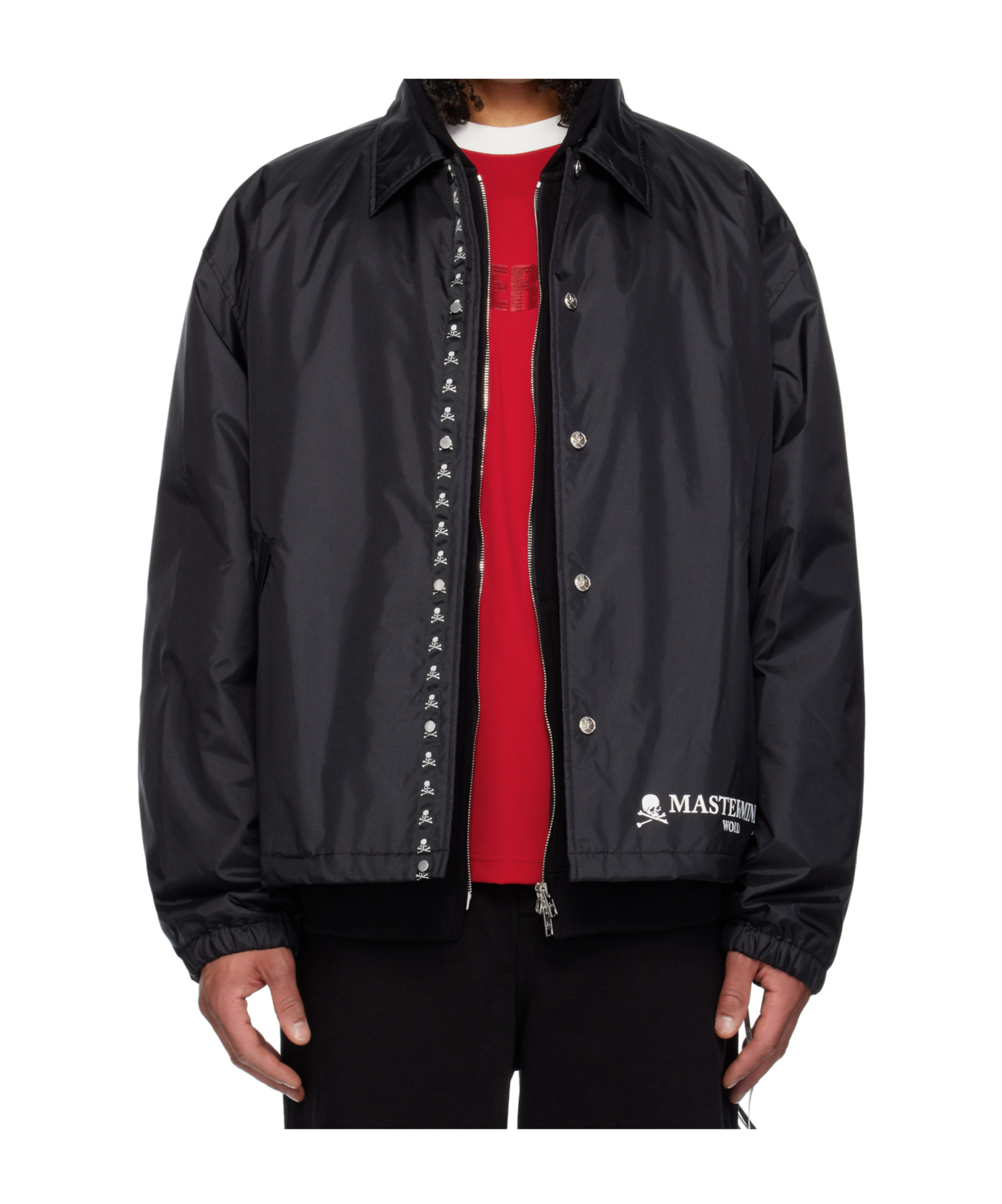 Mastermind Japan Printed Jacket In Black