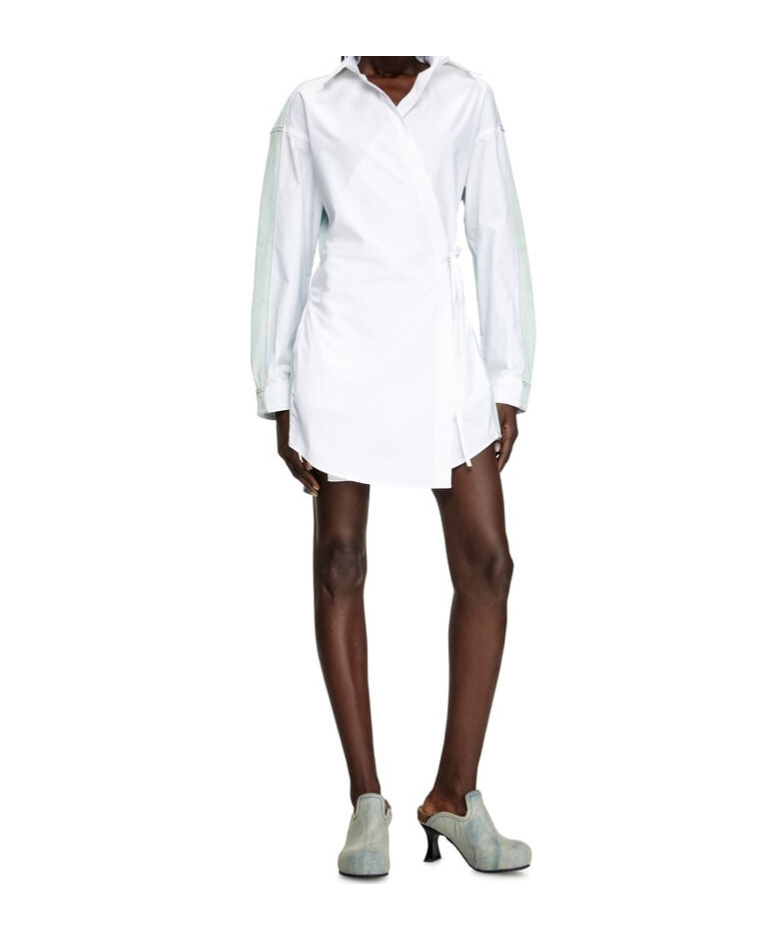 Diesel D-elphi-den Dress In White