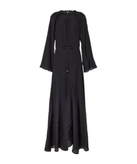 Dodo Bar Or Ala Belted Silk Crepe De Chine Maxi Dress In Brown