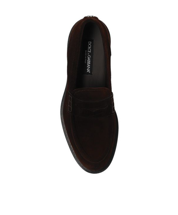 Dolce & Gabbana Dolce Gabbana Round Toe Loafers In Black