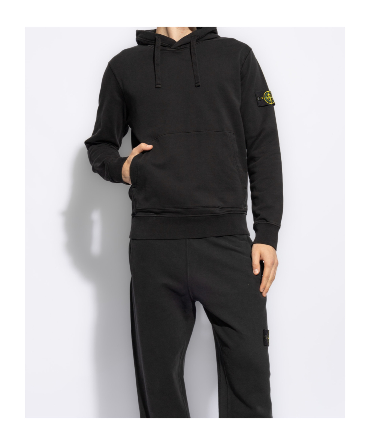 Stone Island Sweaters In Black