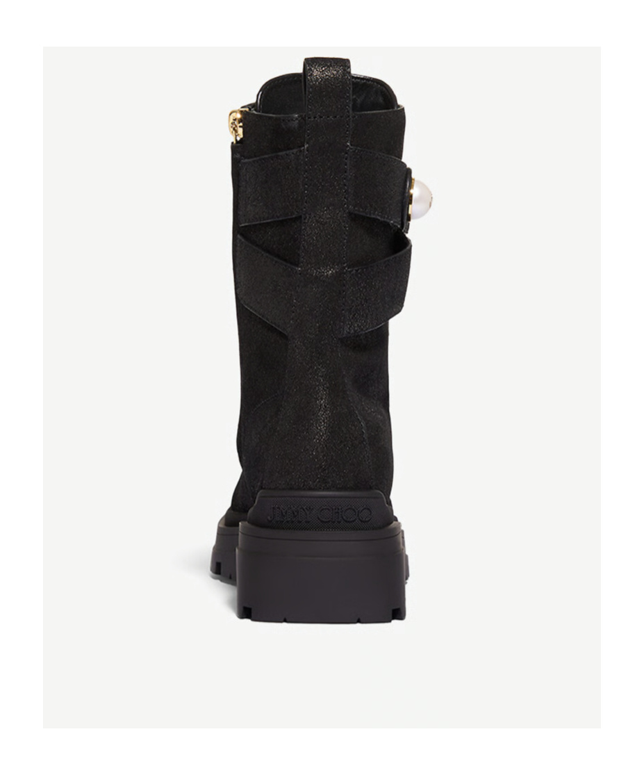 Jimmy Choo Noemi 45 Lace-up Ankle Boots In Black