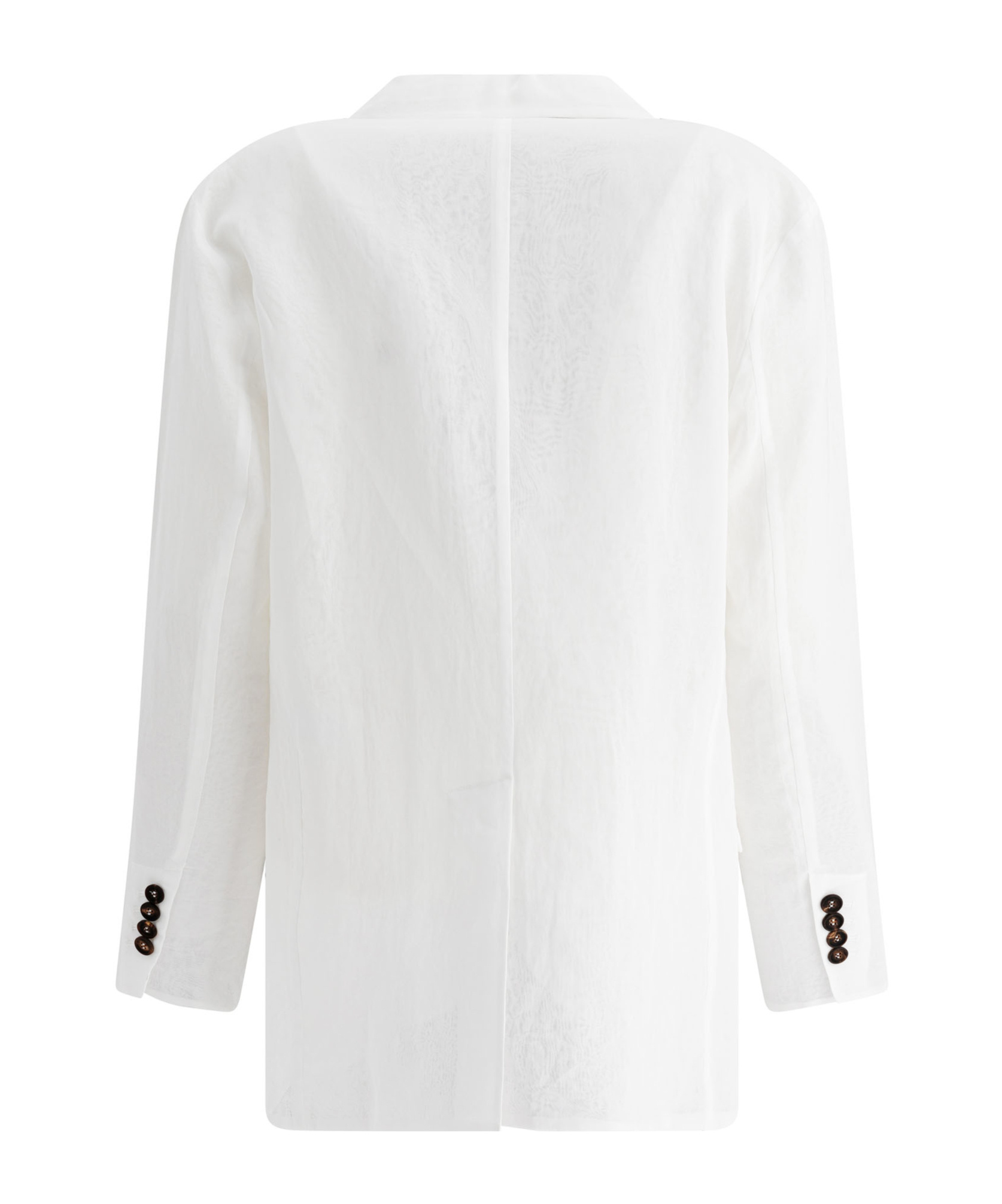 Brunello Cucinelli Single-breasted Blazer In White