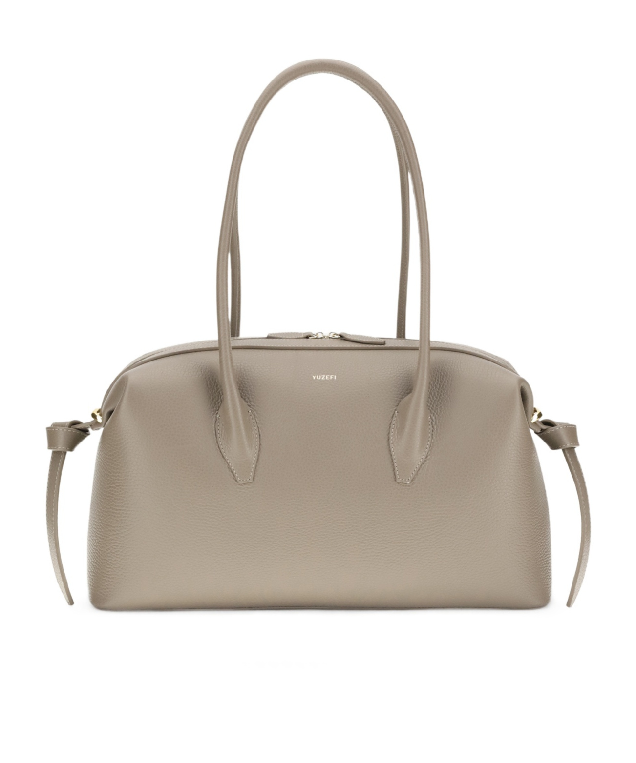 Yuzefi Logo Travel Bag In Brown