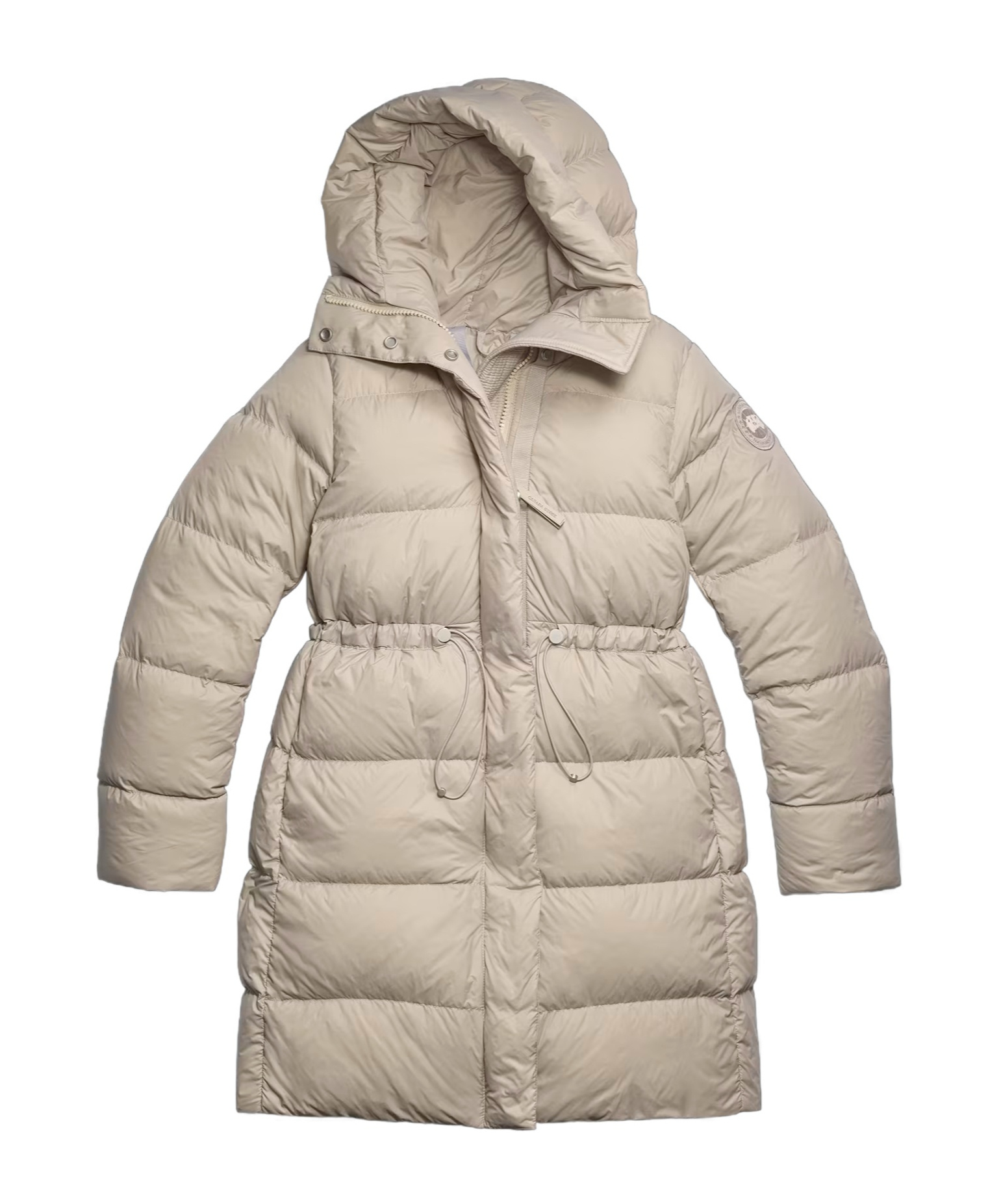 Canada Goose Montgomery Coat Tonal Label In Gray