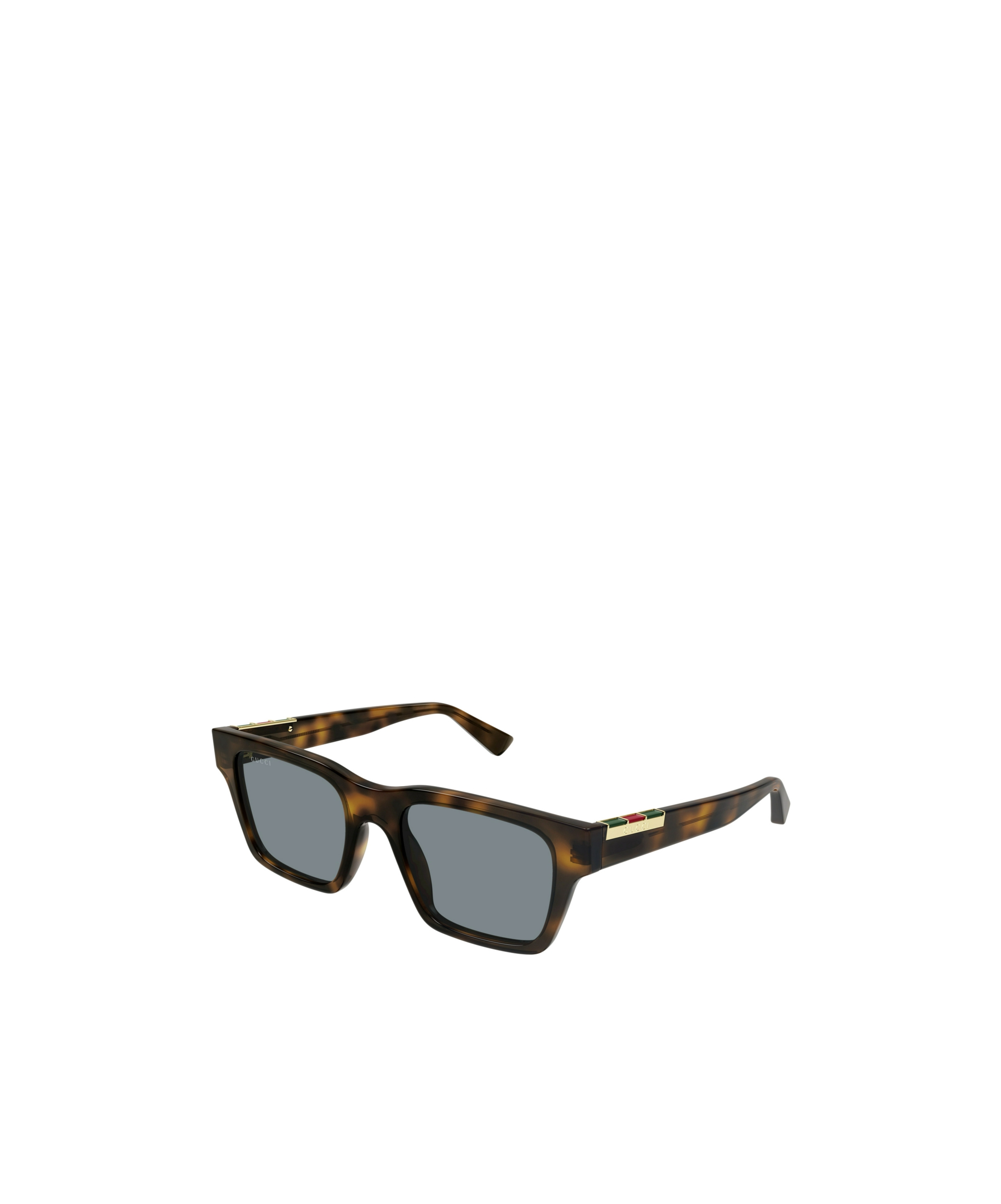 Gucci Eyewear Rectangular Frame Sunglasses In Black